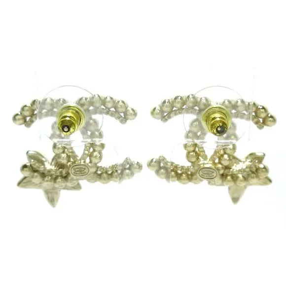 Auth Chanel Coco Gold White Black #111116C83B - Picture 3 of 8